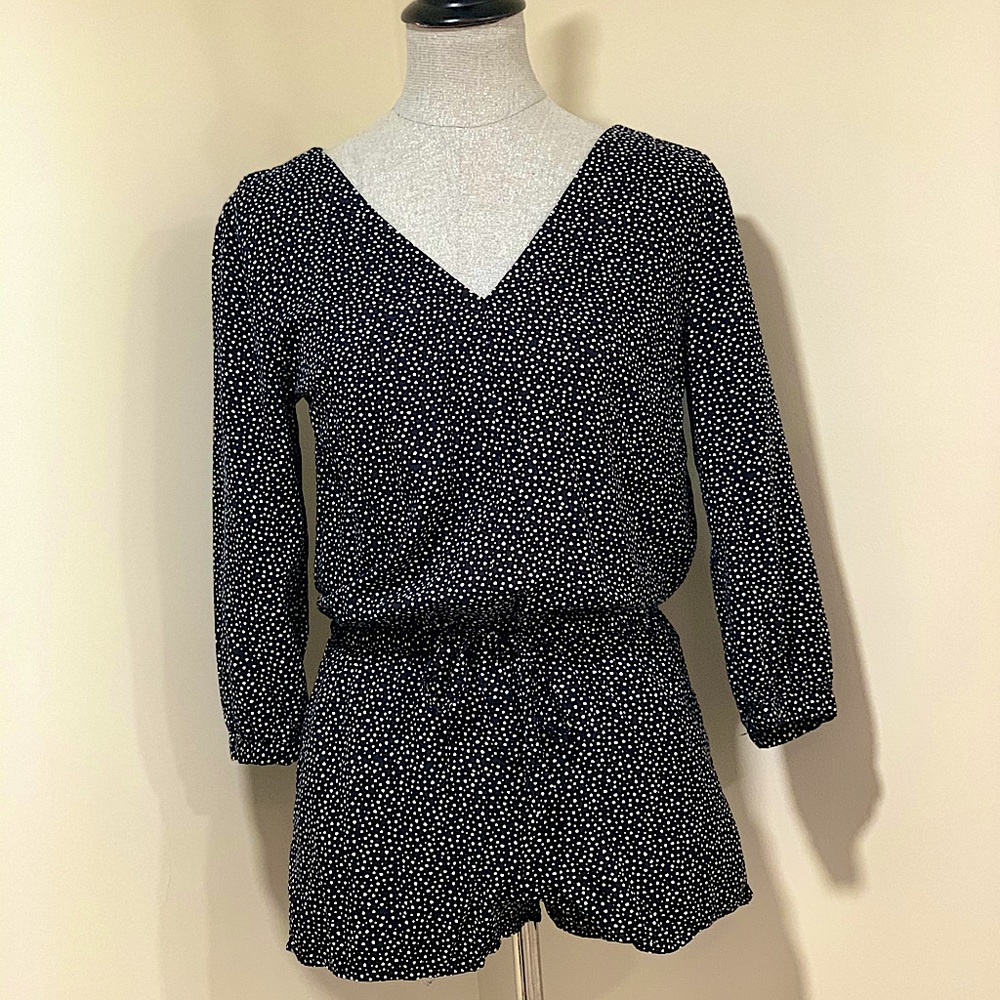 Banana Republic mid sleeved shorts Romper